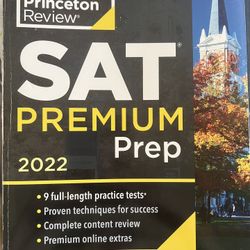 The Princeton Review SAT Premium Prep 2022