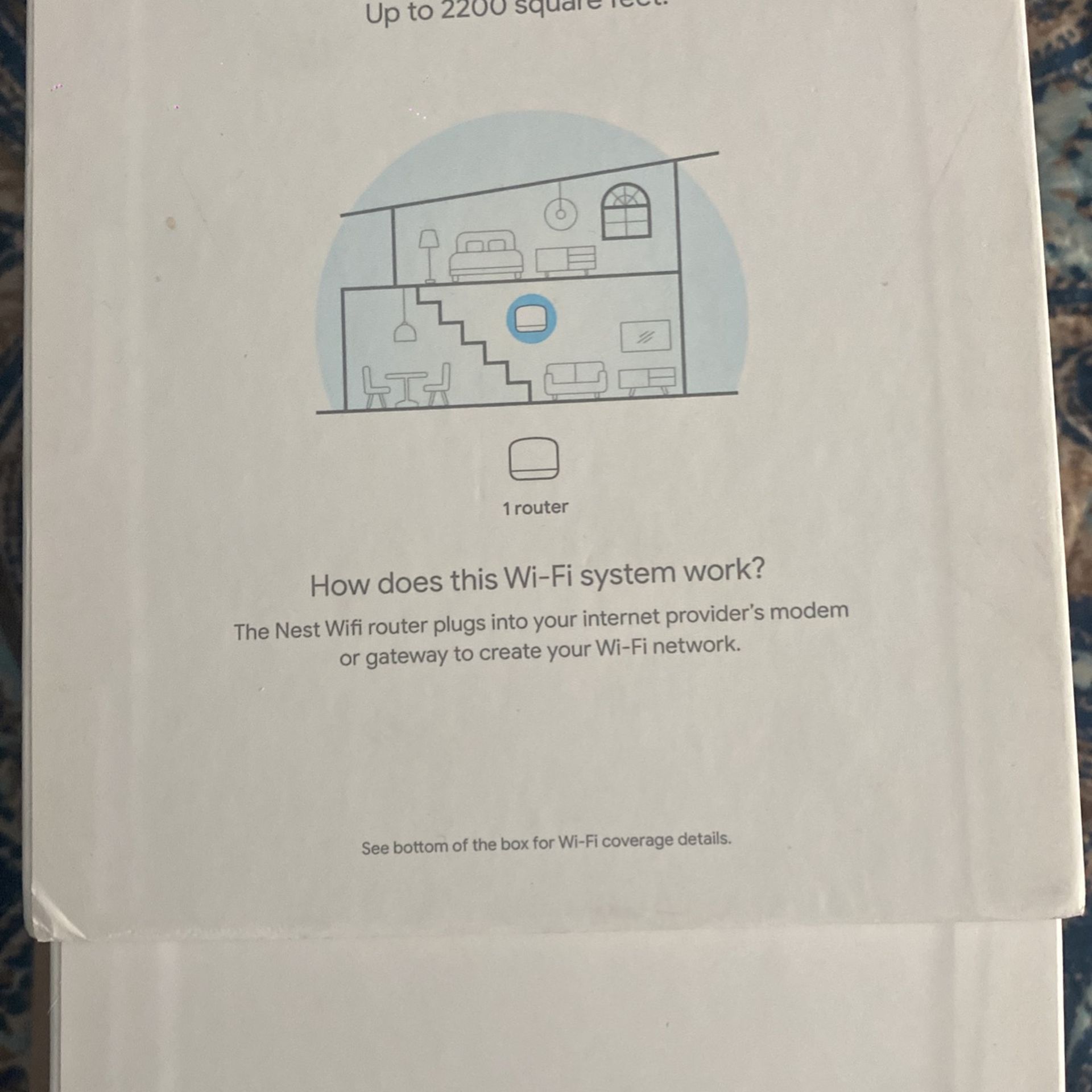 Google Nest Wifi Mesh Router