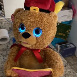 Cool Bear Eyes Light Up Mouth Moves 