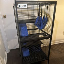 4 tier Steel Deluxe Small Animal Pet Cage