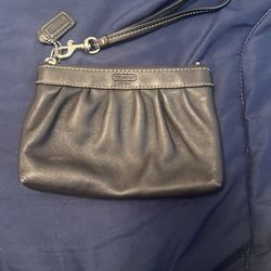Vintage coach wristlet 