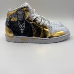 Air Jordan 1 Mid SE Metallic Gold Size