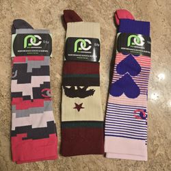 Compression Socks, NEW w/Tags, S/M