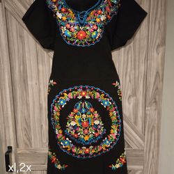 Mexican Dress, Vestido Mexicano,Ropa Artesanal,Mexican Clothes, Ropa Mexicana,Blusa Mexicana,Huaraches,Mexican Belt, Cinturon Bordado, Mexican Jewelry