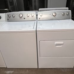 Kenmore Washer And Dryer Set Old School Agitador 
