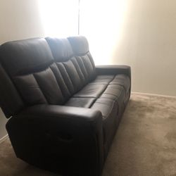 Member's mark online standage leather recliner