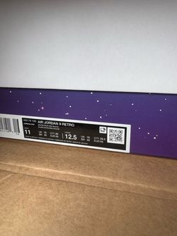 Jordan 9 space jam size 11 brand new