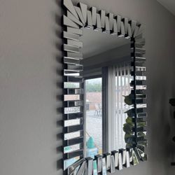 Mirror framed wall mirror