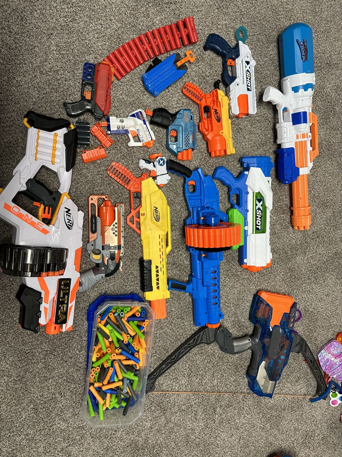 Nerf Gun Lot