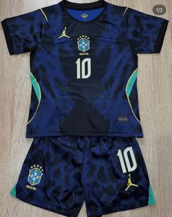 Brasil soccer jersey kids sizes 22.24.26,28 Neymar Jr World Cup 2026 playera fútbol