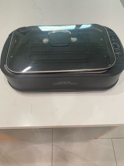 Power Smokeless Grill with Glass Lid