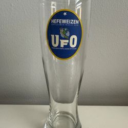 Harpoon's UFO Hefeweizen Wheat Beer Pint Glass