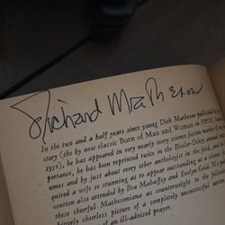 Signed 1953 Richard Matheson Magazine Of Fantasy & Science Fiction