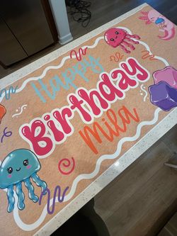 Birthday sign