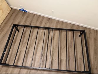 Twin metal bed frame