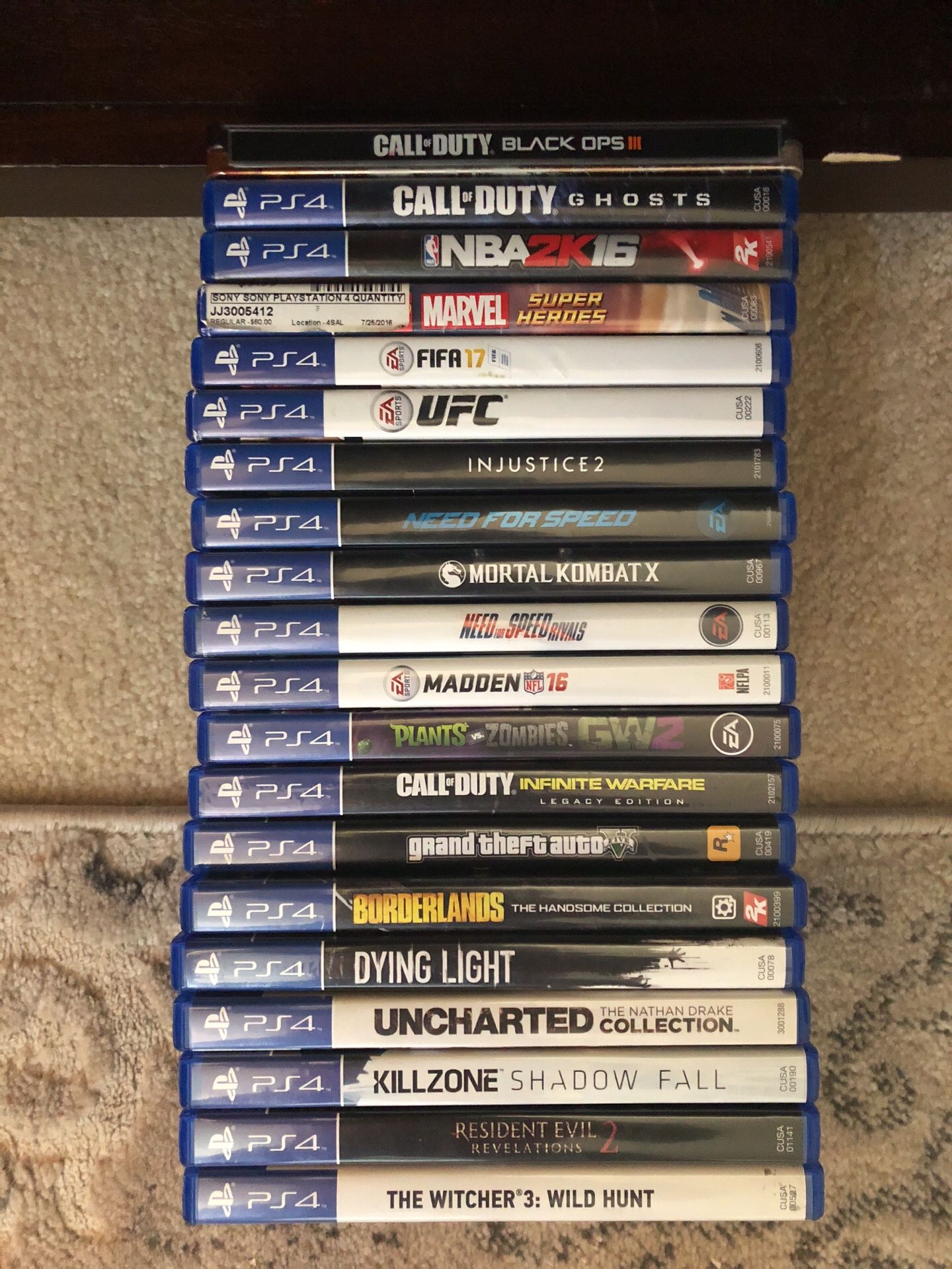 PS4 System, Controllers, and 20 Games IF posted still avail