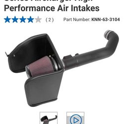 K & N COLD AIR INTAKE SYSTEM - BRAND NEW 