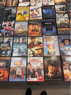 Over 120 DVD movies