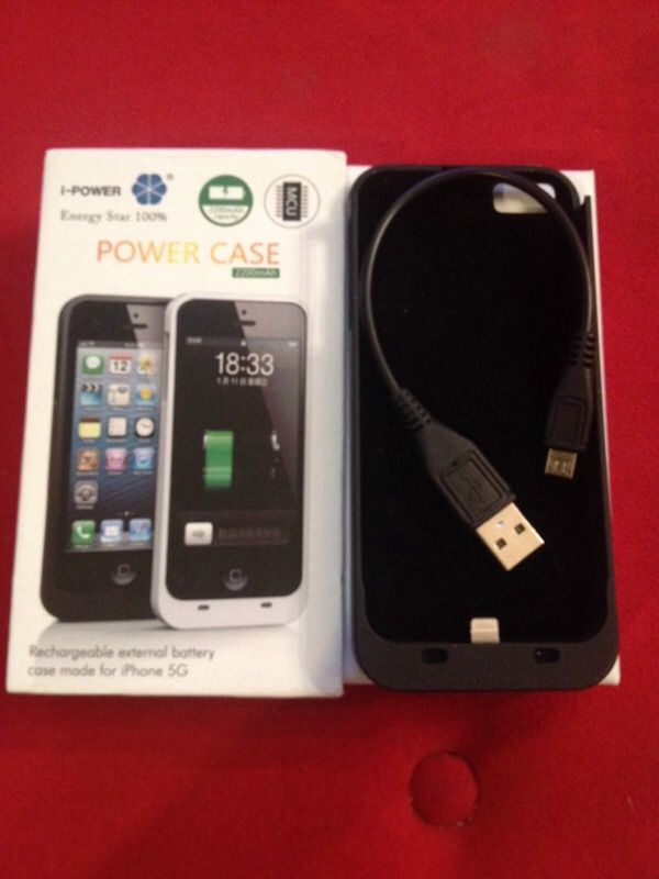 I power case Rechargeable iPhone 5