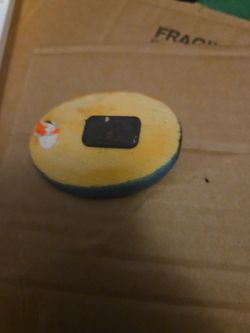 Handmade Wooden Snowman Refrigerator Magnet