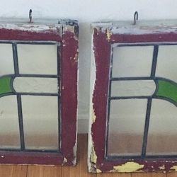 Antique Stained Glass 100 Years Old (2)