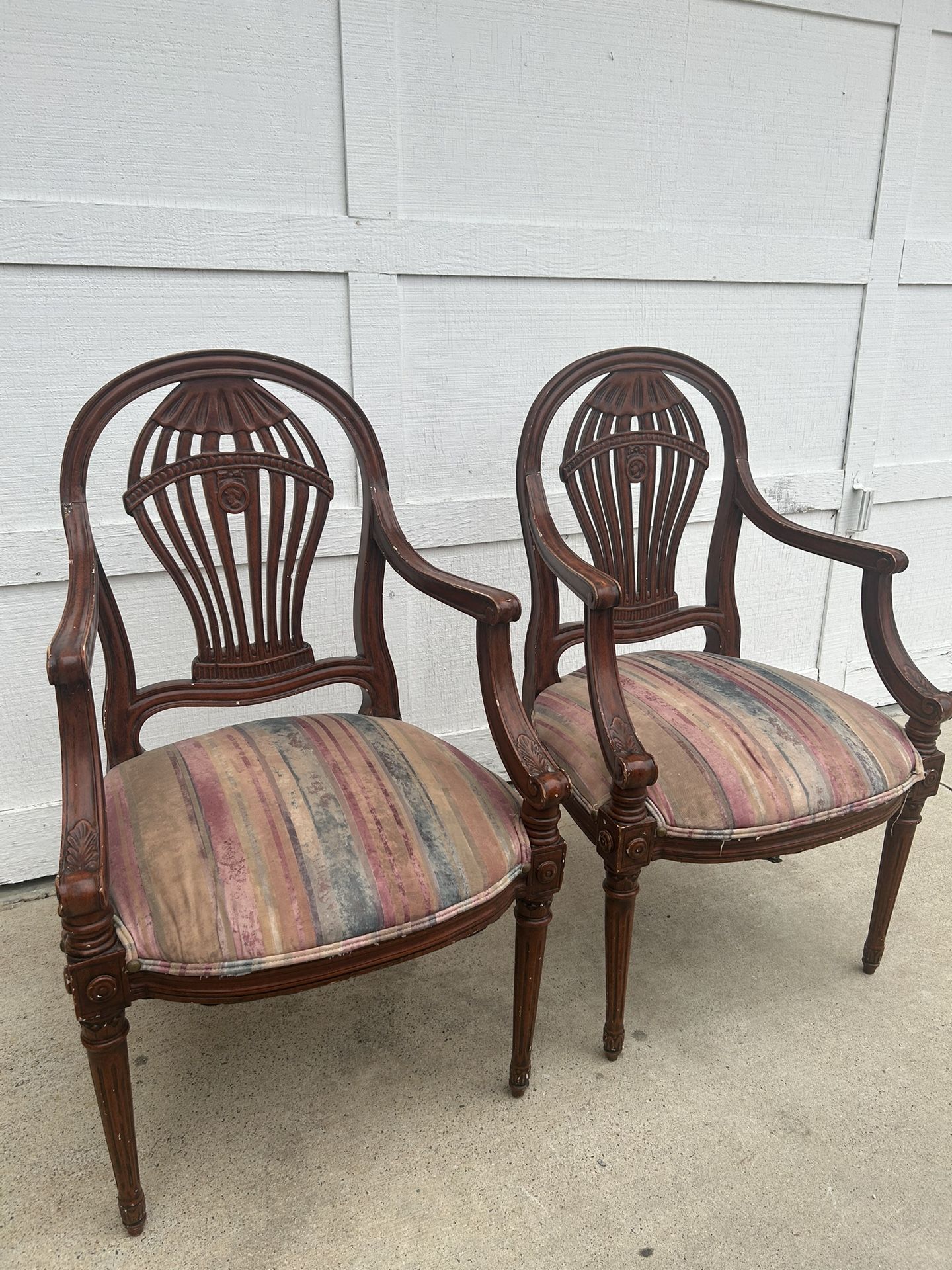 VINTAGE MAHOGANY CHAIRS