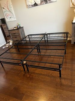 Cal King metal bedframe