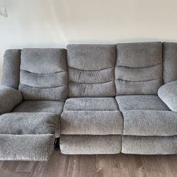 Ashley Furniture Tulen Recliner Sofa And Rocker