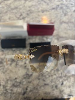 Diamond Cartier glasses