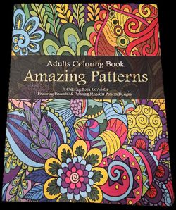 Adult coloring book