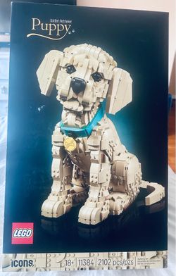 LEGO - Icons Golden Retriever Puppy - Building Set #11384