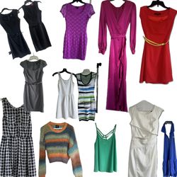 Bundle of dresses, tops, romper