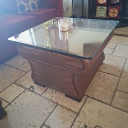 Coffee Color Table Glass