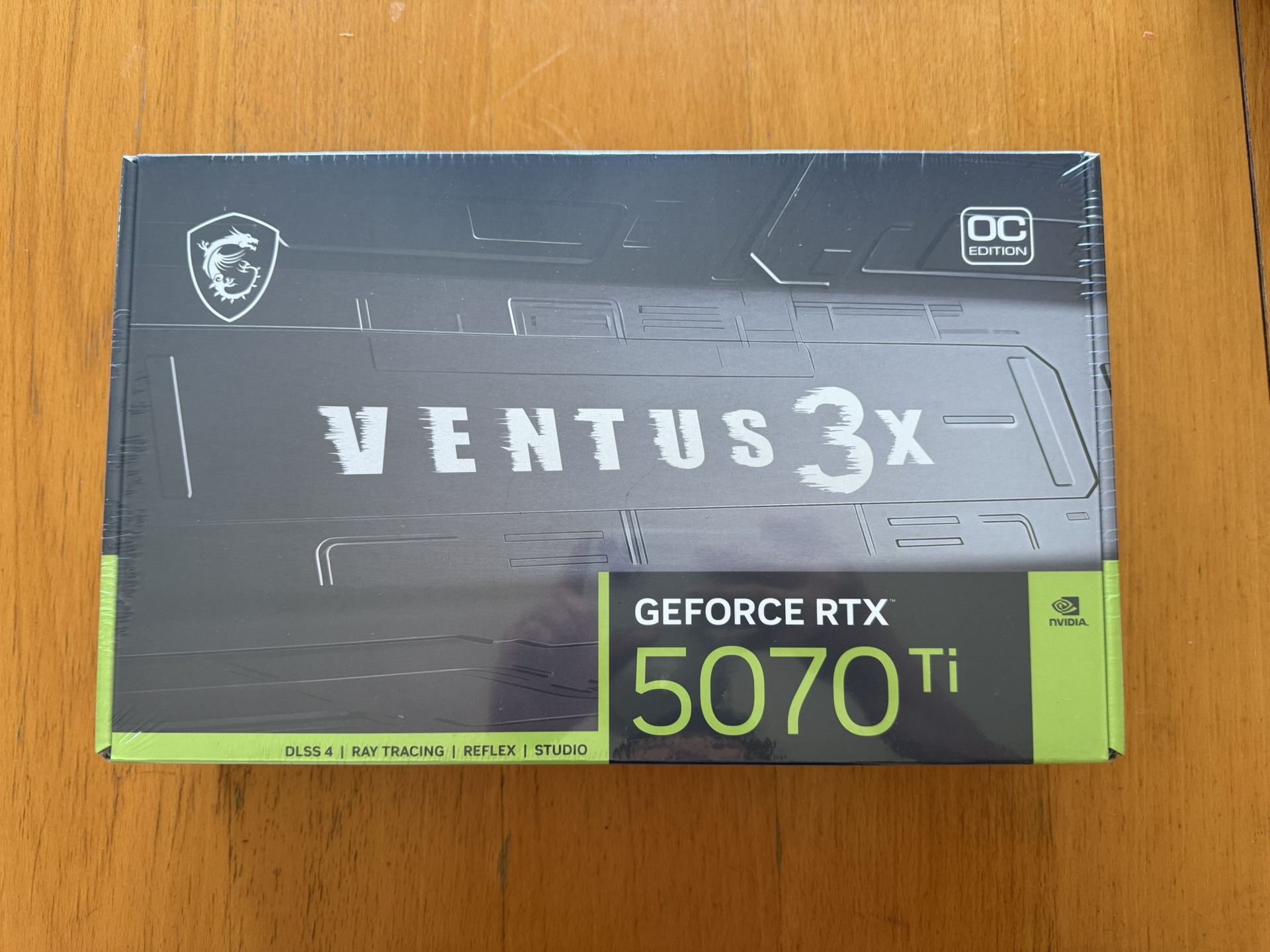 MSI Ventus 3x 5070 ti 16GB Graphics Card GPU