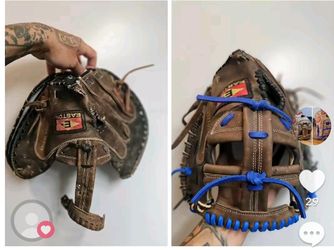 Baseball Glove Softball Glove Re Lace Clean And Condition