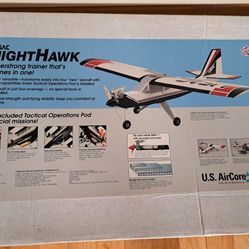 U.S. Air Core Night Hawk Model Plane 