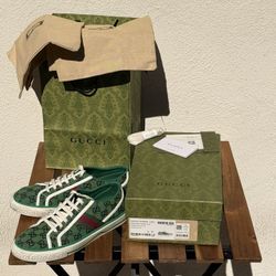 Gucci Tennis 1977 sneakers for Men - Green Size 9