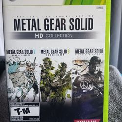 Metal Gear Solid HD Collection Xbox 360