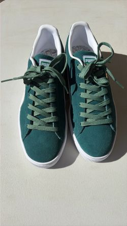 Men’s Puma suede green ( non original laces )