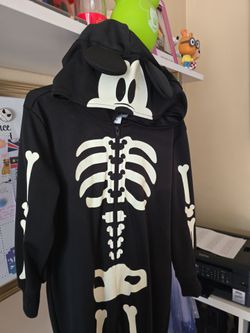 M8CKEY MOUSE SKELETON COSTUME