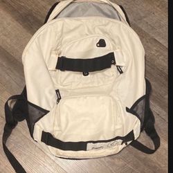 Burton Pre Owned Ivory Colored Backpack