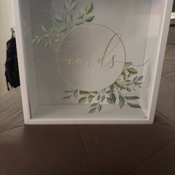 Card Box For Weddings/ Parties 
