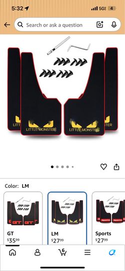 Universal mud flaps for most cars