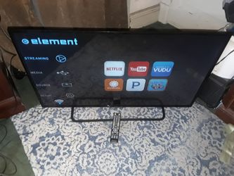 Element Smart TV 43" Inch 1080P Full HD LED Model: ELST4316S Remote control Included