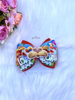 Lorax Hair Bow