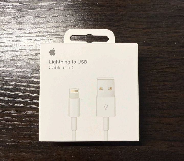 Open Boxed Still Brand New iPhone Charger.