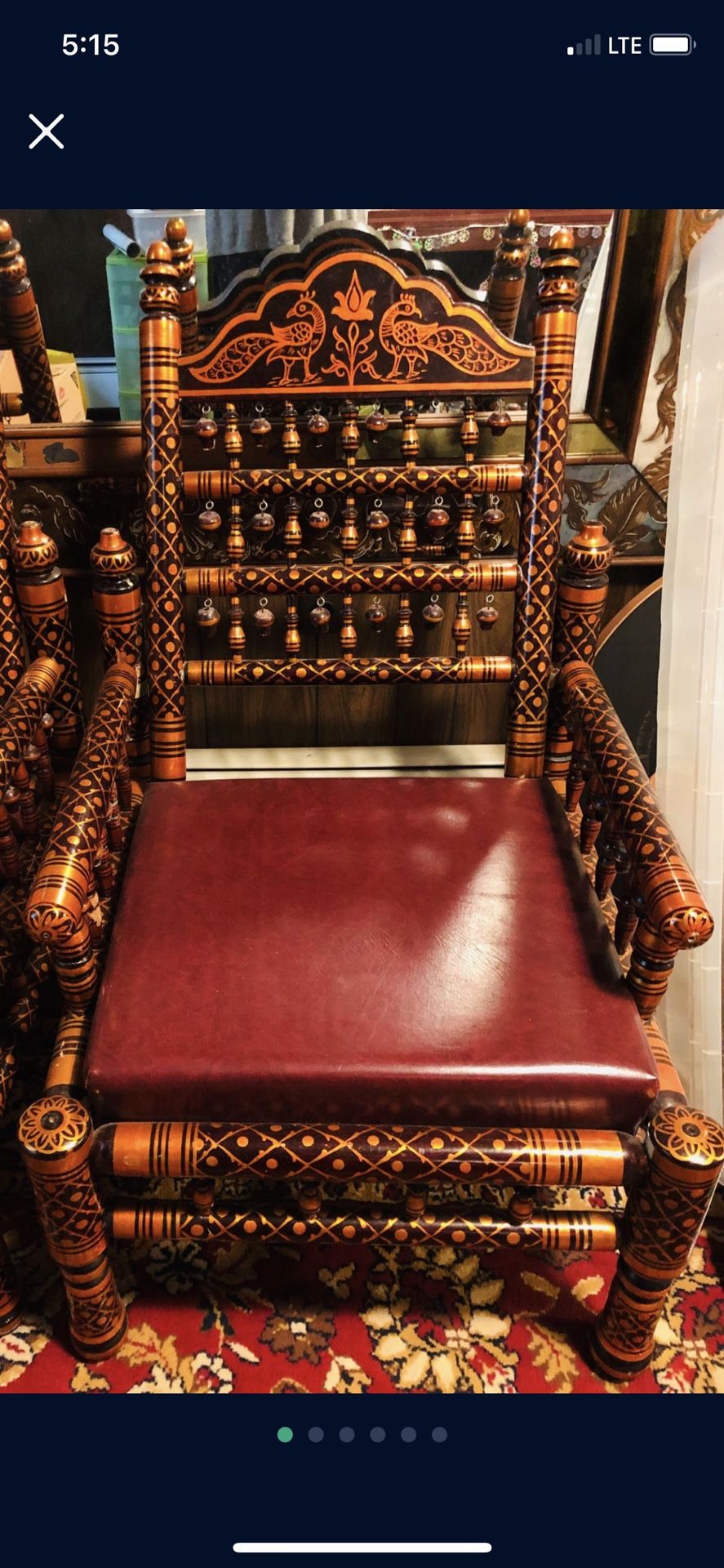 Indian Wedding Sankheda Mandap Chair Set