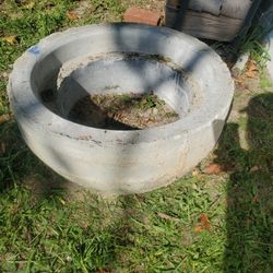 Concrete Pipe Bell  Fire Ring Or Flower Pot