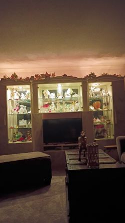 Large entertainment cabinet