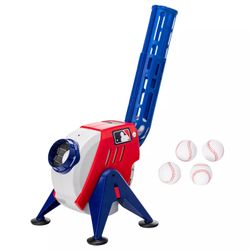 Franklin Sports MLB Power Pitcher Kids Baseball Pitching Machine Adjustable Spee
